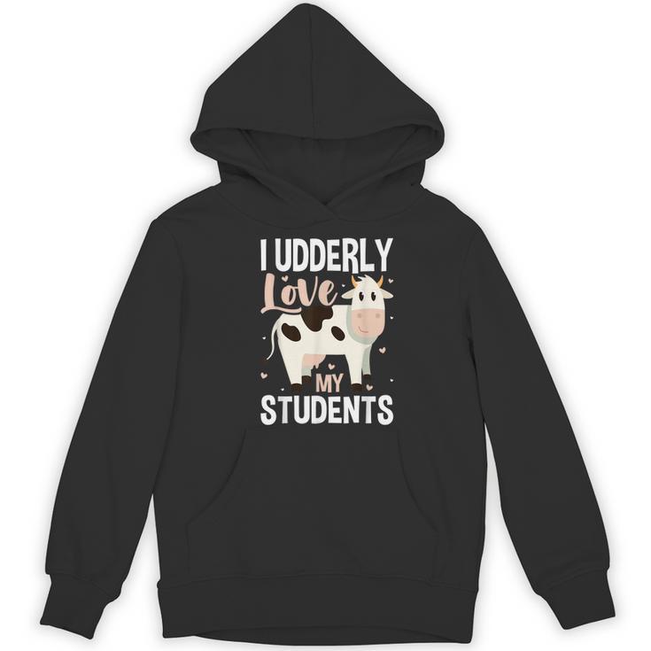 Cow Teacher Lover Women's Hoodie, novelty gifts, funny gifts