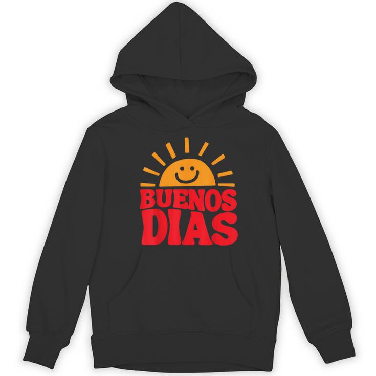 Cute Bilingual Spanish Teacher Buenos Dias Sunshine Women's Hoodie, novelty gifts, funny gifts Cute Bilingual Spanish Teacher Buenos Dias Sunshine Women's Hoodie, novelty gifts, funny gifts