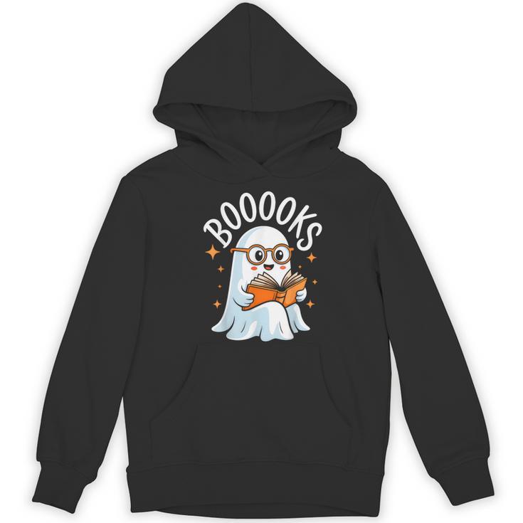 Cute Ghost Reading Book Librarian Teacher Halloween Costume Women's Hoodie, novelty gifts, funny gifts