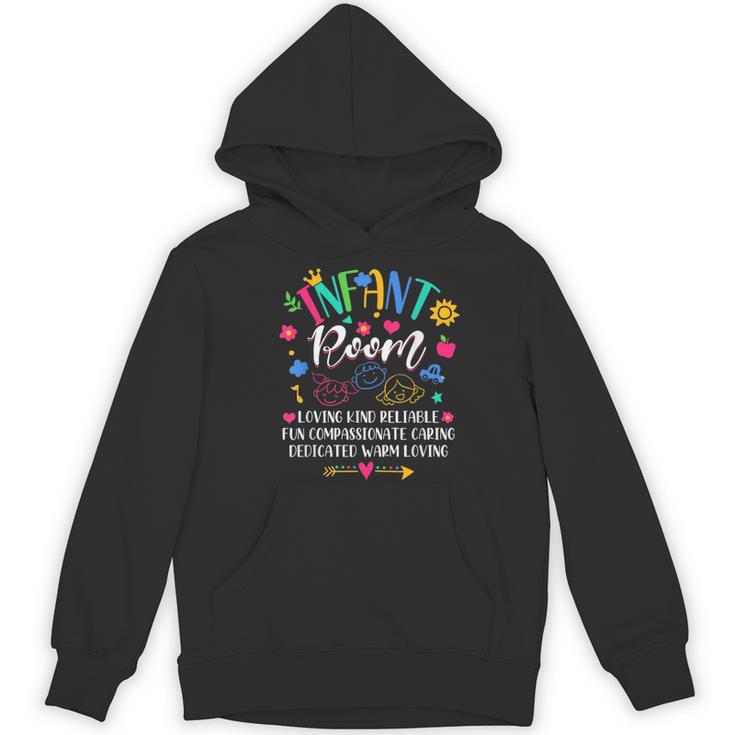 Daycare Provider Loving Kind Reliable Infant Room Teacher Women's Hoodie, novelty gifts, funny gifts