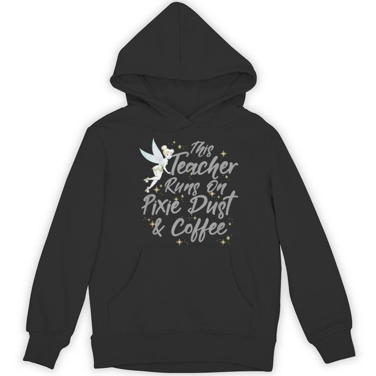 Disney Peter Pan Tinkerbell Teacher Pixie Dust And Coffee Women's Hoodie, novelty gifts, funny gifts Disney Peter Pan Tinkerbell Teacher Pixie Dust And Coffee Women's Hoodie, novelty gifts, funny gifts