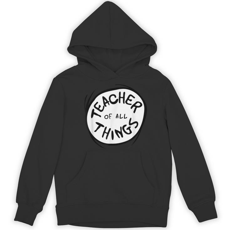 Dr Seuss Teacher Of All Things Red Emblem Women's Hoodie, novelty gifts, funny gifts