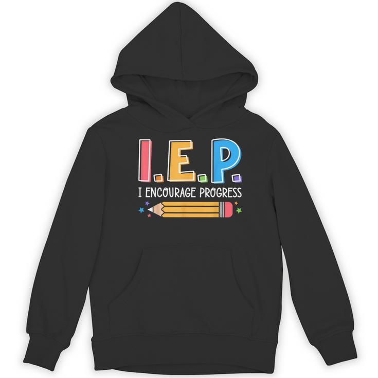 I E P I Encourage Progress Special Education Teacher Women's Hoodie, novelty gifts, funny gifts