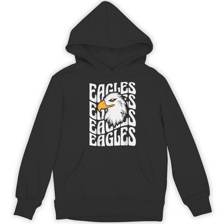 Eagles School Sports Fan Team Spirit Teacher Parent Student Women's Hoodie, novelty gifts, funny gifts Eagles School Sports Fan Team Spirit Teacher Parent Student Women's Hoodie, novelty gifts, funny gifts