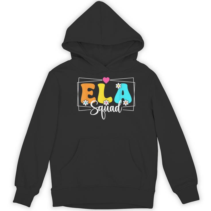 ELA Squad Teacher Back To School English Language Arts Women's Hoodie, novelty gifts, funny gifts