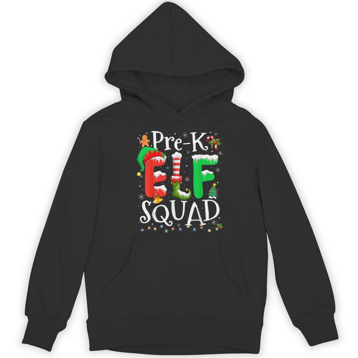 Elf Squad Pre-k Teacher Christmas Child Xmas Women's Hoodie, novelty gifts, funny gifts