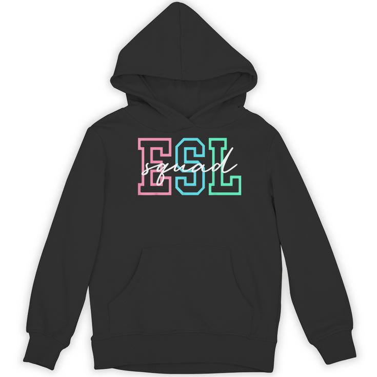 ESL Squad Teacher English As A Second Language Women's Hoodie, novelty gifts, funny gifts ESL Squad Teacher English As A Second Language Women's Hoodie, novelty gifts, funny gifts