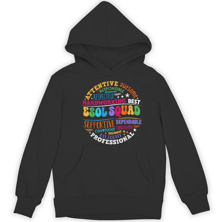 ESOL Squad Teachers And Students Team Back To School Women's Hoodie, novelty gifts, funny gifts