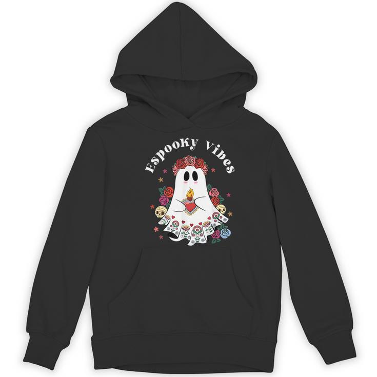 Espooky Vibes Maestra Halloween Spanish Mexican Teacher Women's Hoodie, novelty gifts, funny gifts
