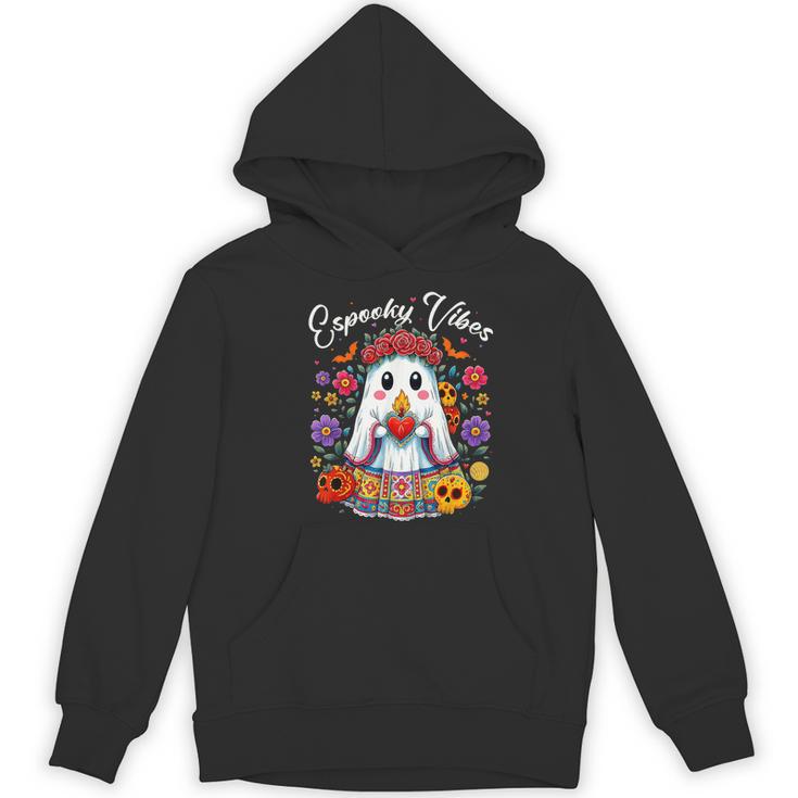 Espooky Vibes Maestra Halloween Spanish Mexican Teacher Women's Hoodie, novelty gifts, funny gifts