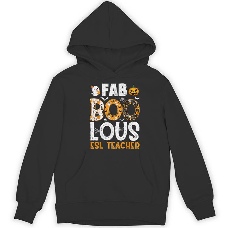 Faboolous ESL ESOL Teacher Spooky Teacher Halloween Costume For Men Women Women's Hoodie, novelty gifts, funny gifts