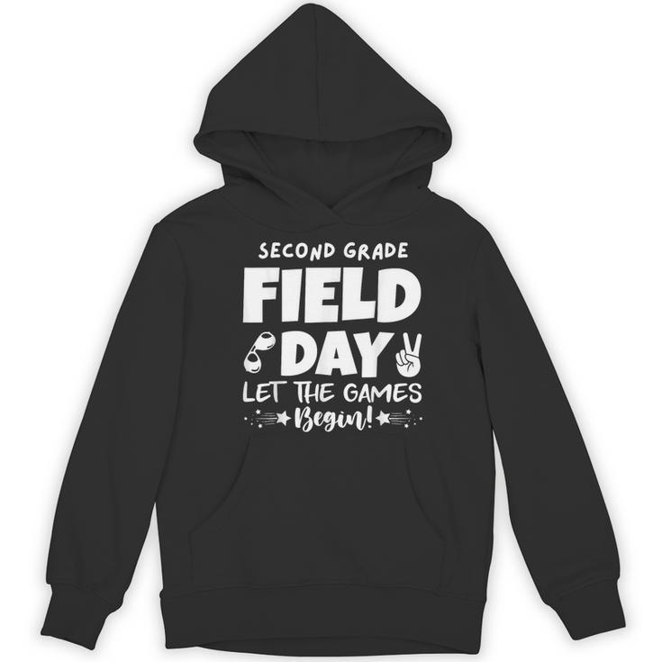 Field Day Second 2nd Grade Orange 2025 Boy Girl Teacher Women's Hoodie, novelty gifts, funny gifts
