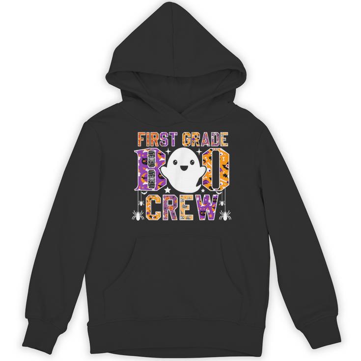 First Grade Boo Crew Teacher Student Halloween Costume Women's Hoodie, novelty gifts, funny gifts