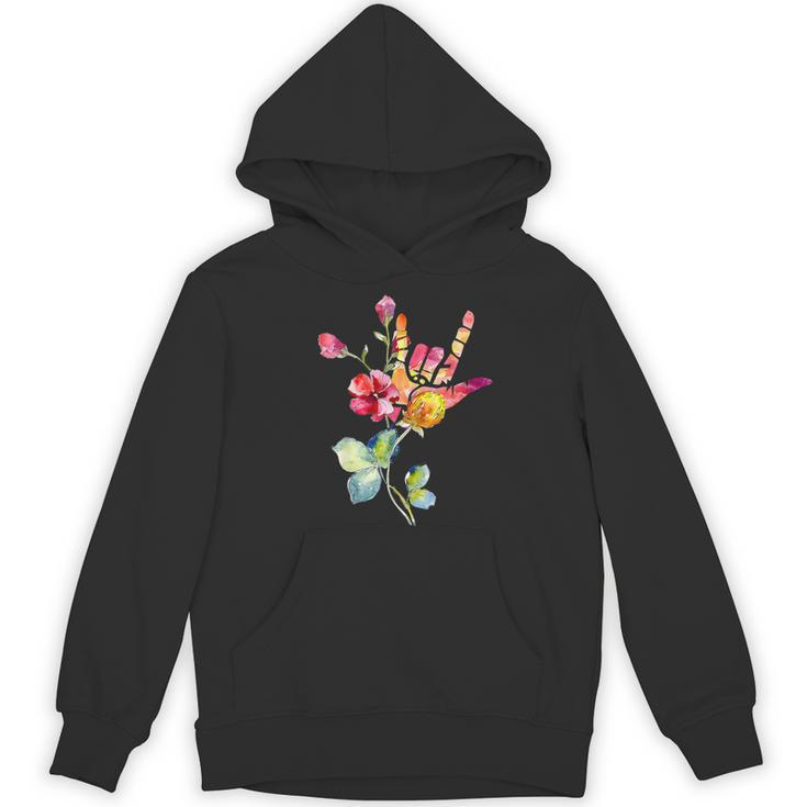 Flower American Sign Language ASL Teacher Teaching Deaf Women's Hoodie, novelty gifts, funny gifts Flower American Sign Language ASL Teacher Teaching Deaf Women's Hoodie, novelty gifts, funny gifts