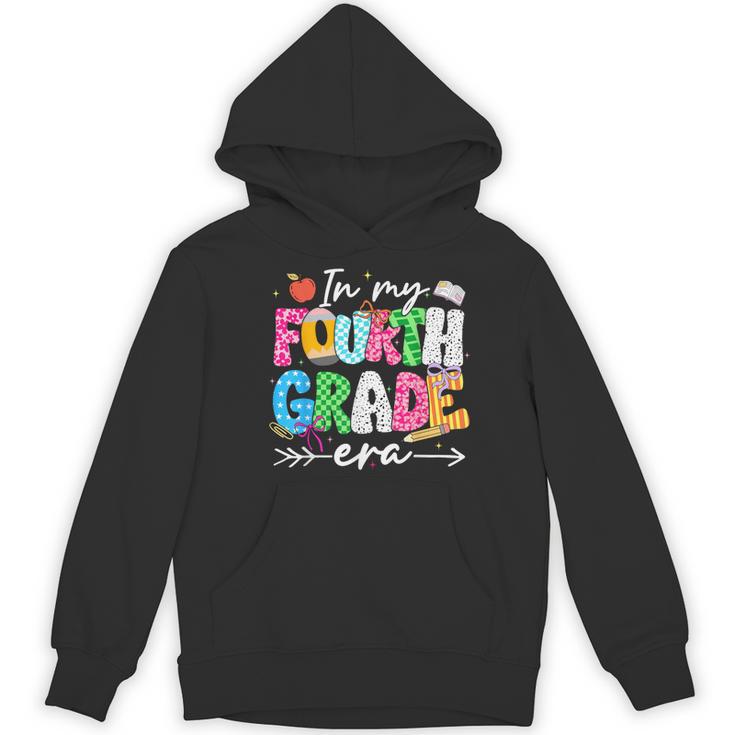 In My Fourth Grade Era 4th Grade Girl Teacher Back To School Women's Hoodie, novelty gifts, funny gifts