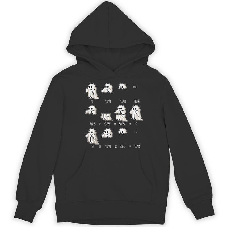 Fractions Math Teacher Ghost Math Halloween Humorous Women's Hoodie, novelty gifts, funny gifts Fractions Math Teacher Ghost Math Halloween Humorous Women's Hoodie, novelty gifts, funny gifts