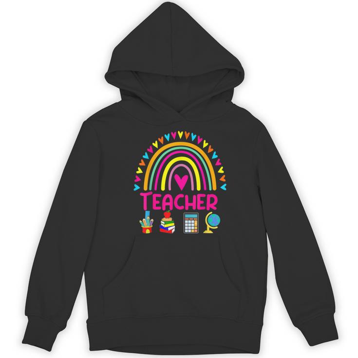 Future Kids Career Teacher Rainbow Boy Girl Graduations Women's Hoodie, novelty gifts, funny gifts Future Kids Career Teacher Rainbow Boy Girl Graduations Women's Hoodie, novelty gifts, funny gifts
