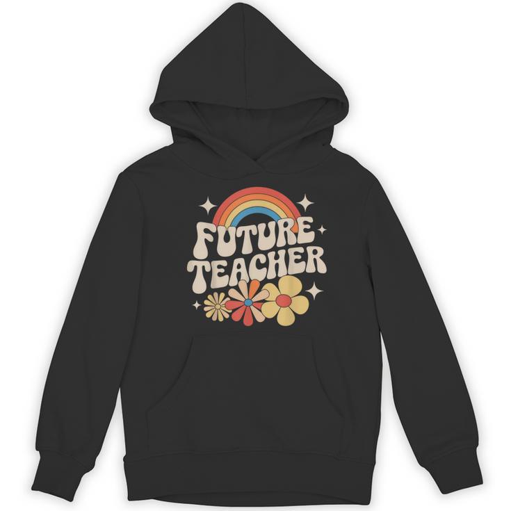 Future Teacher Kids Youth Girls Rainbow Pre-k Kindergarten Women's Hoodie, novelty gifts, funny gifts Future Teacher Kids Youth Girls Rainbow Pre-k Kindergarten Women's Hoodie, novelty gifts, funny gifts