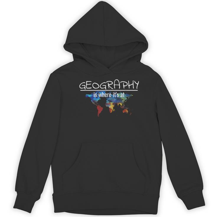 Geography Teacher Earth Day Is Where It's At For Men Women Kids Women's Hoodie, novelty gifts, funny gifts