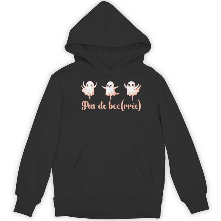 Ghost Ballet Dancer Halloween Dance Teacher Pas De Boo-Rée Women's Hoodie, novelty gifts, funny gifts
