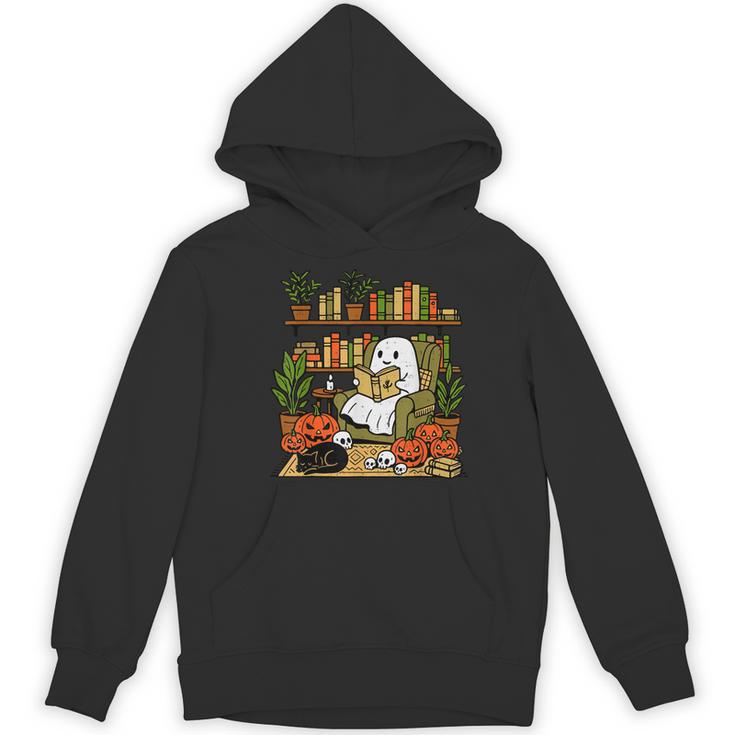 Ghost Library Reading Books Halloween Librarian Teacher Women's Hoodie, novelty gifts, funny gifts Ghost Library Reading Books Halloween Librarian Teacher Women's Hoodie, novelty gifts, funny gifts