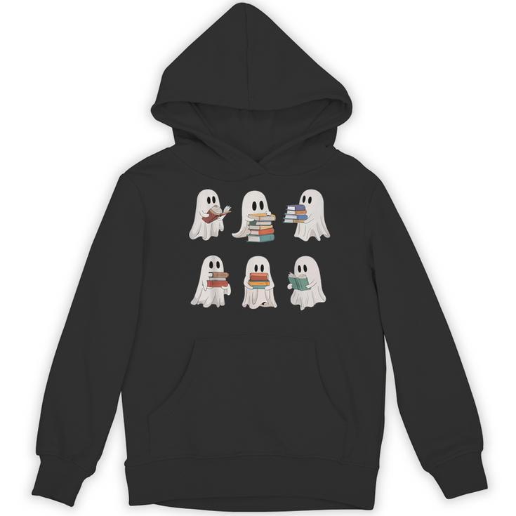 Ghost Reading Books Teacher Halloween Librarian Cute Boook Women's Hoodie, novelty gifts, funny gifts Ghost Reading Books Teacher Halloween Librarian Cute Boook Women's Hoodie, novelty gifts, funny gifts