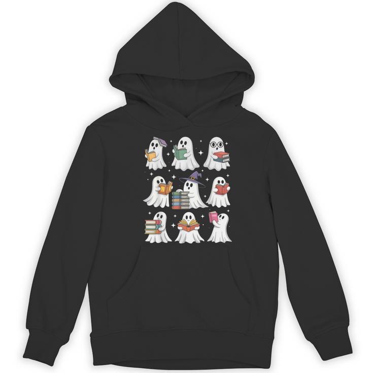Ghost Reading Teacher Halloween Costume Librarian Book Lover Women's Hoodie, novelty gifts, funny gifts Ghost Reading Teacher Halloween Costume Librarian Book Lover Women's Hoodie, novelty gifts, funny gifts