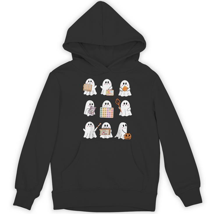 Ghost Speech Therapy Teacher Spooky Season Halloween Women's Hoodie, novelty gifts, funny gifts