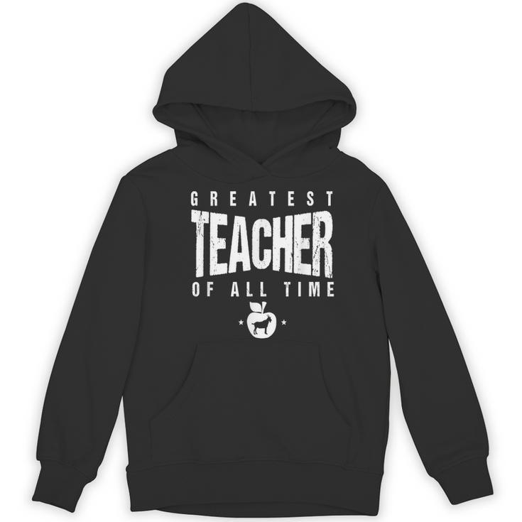 Greatest Teacher Of All Time Teachers Day 1 Teacher Goat Women's Hoodie, novelty gifts, funny gifts Greatest Teacher Of All Time Teachers Day 1 Teacher Goat Women's Hoodie, novelty gifts, funny gifts