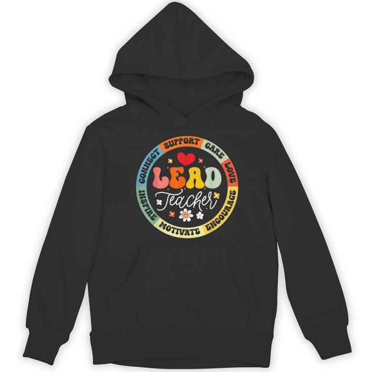 Groovy Lead Teacher Appreciation Back To School Women's Hoodie, novelty gifts, funny gifts Groovy Lead Teacher Appreciation Back To School Women's Hoodie, novelty gifts, funny gifts
