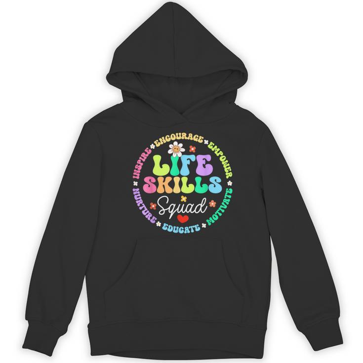 Groovy Life Skills Squad Teacher Special Ed SPED Team Crew Women's Hoodie, novelty gifts, funny gifts Groovy Life Skills Squad Teacher Special Ed SPED Team Crew Women's Hoodie, novelty gifts, funny gifts