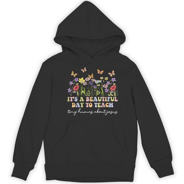 Groovy I Teach Tiny Humans About Jesus Christian Teacher Women's Hoodie, novelty gifts, funny gifts Groovy I Teach Tiny Humans About Jesus Christian Teacher Women's Hoodie, novelty gifts, funny gifts