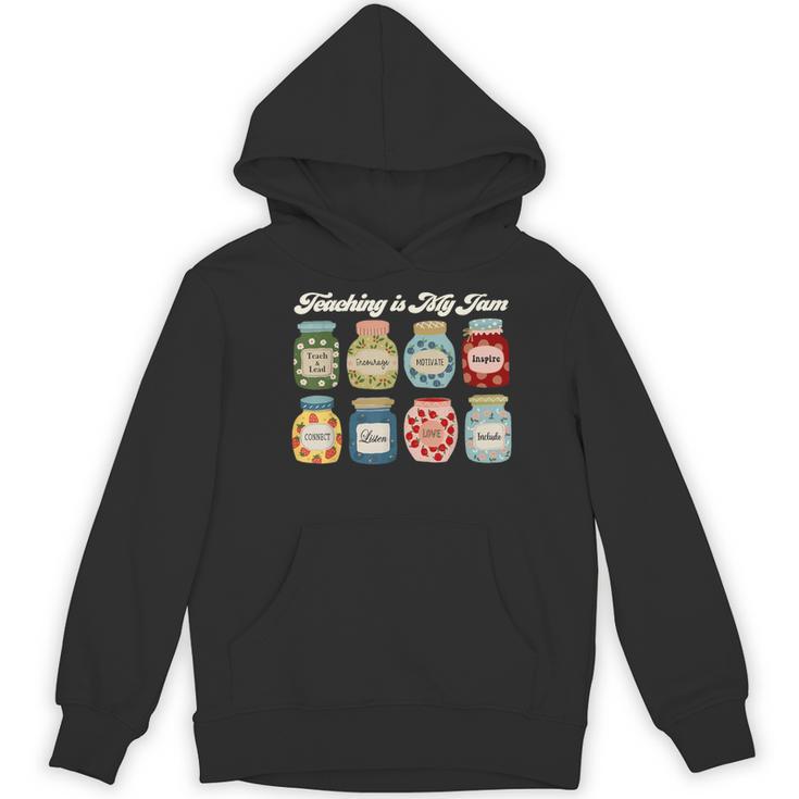 Groovy Teaching Is My Jam Teacher Appreciation Women's Hoodie, novelty gifts, funny gifts Groovy Teaching Is My Jam Teacher Appreciation Women's Hoodie, novelty gifts, funny gifts