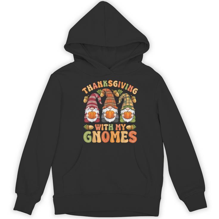 Groovy Thanksgiving With My Gnomie Women Teacher Fall Gnome Women's Hoodie, novelty gifts, funny gifts Groovy Thanksgiving With My Gnomie Women Teacher Fall Gnome Women's Hoodie, novelty gifts, funny gifts