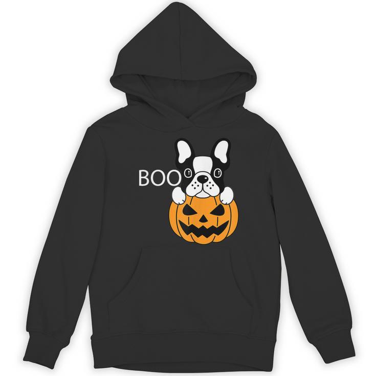 The Halloween Boston Terrier Women's Hoodie, novelty gifts, funny gifts
