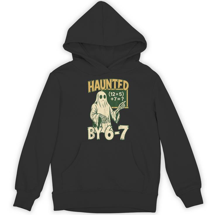 Halloween Costume Haunted By 67 Ghost Math Teacher Professor Women's Hoodie, novelty gifts, funny gifts Halloween Costume Haunted By 67 Ghost Math Teacher Professor Women's Hoodie, novelty gifts, funny gifts