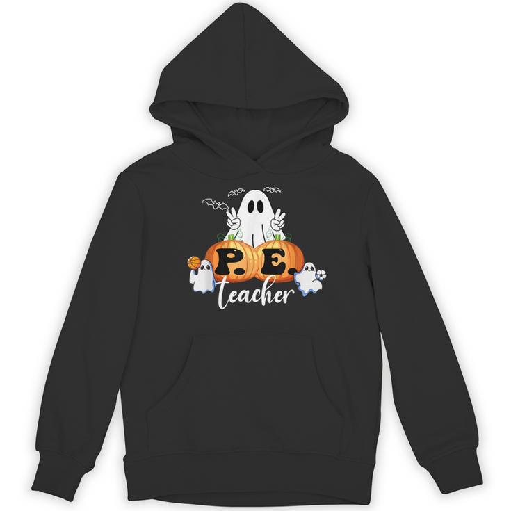 Halloween PE Teacher Ghosts Pumpkins Sports Lover Women's Hoodie, novelty gifts, funny gifts Halloween PE Teacher Ghosts Pumpkins Sports Lover Women's Hoodie, novelty gifts, funny gifts