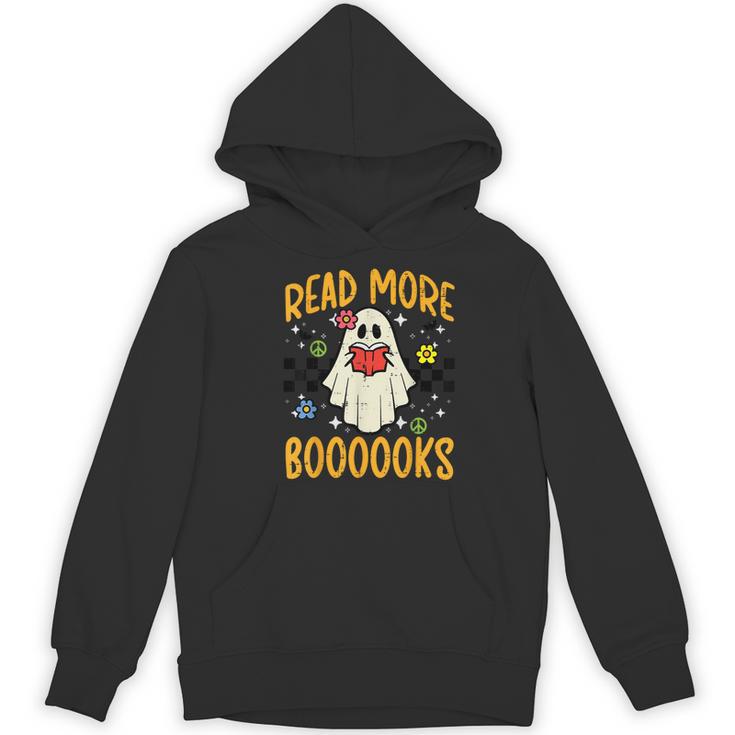 Halloween Read More Books Retro Costume Teacher Women Girls Women's Hoodie, novelty gifts, funny gifts