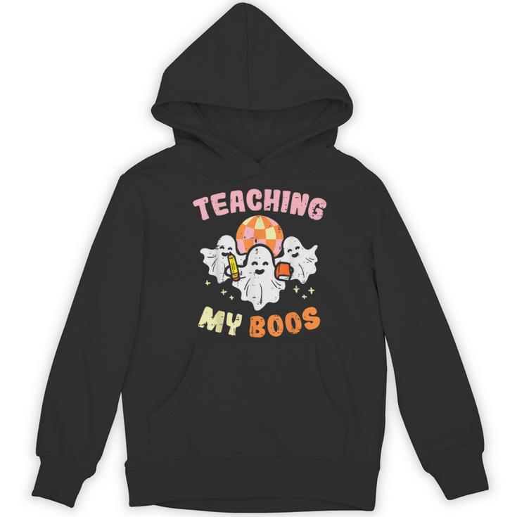 Halloween Teacher Teaching My Boos Costume Teacher Men Women Women's Hoodie, novelty gifts, funny gifts