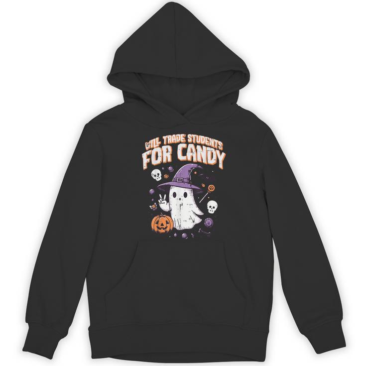 Halloween Teacher Trade Students For Candy Costume Women Women's Hoodie, novelty gifts, funny gifts