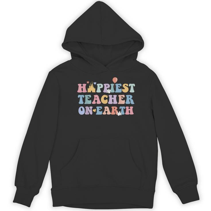 Happiest Teacher On Earth First Day Of School Back To School Women's Hoodie, novelty gifts, funny gifts Happiest Teacher On Earth First Day Of School Back To School Women's Hoodie, novelty gifts, funny gifts