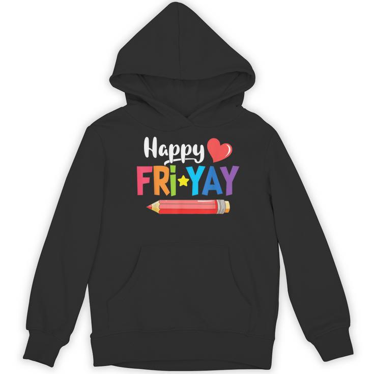 Happy Fri-Yay Friday Lovers Fun Teacher Life Weekend Women's Hoodie, novelty gifts, funny gifts