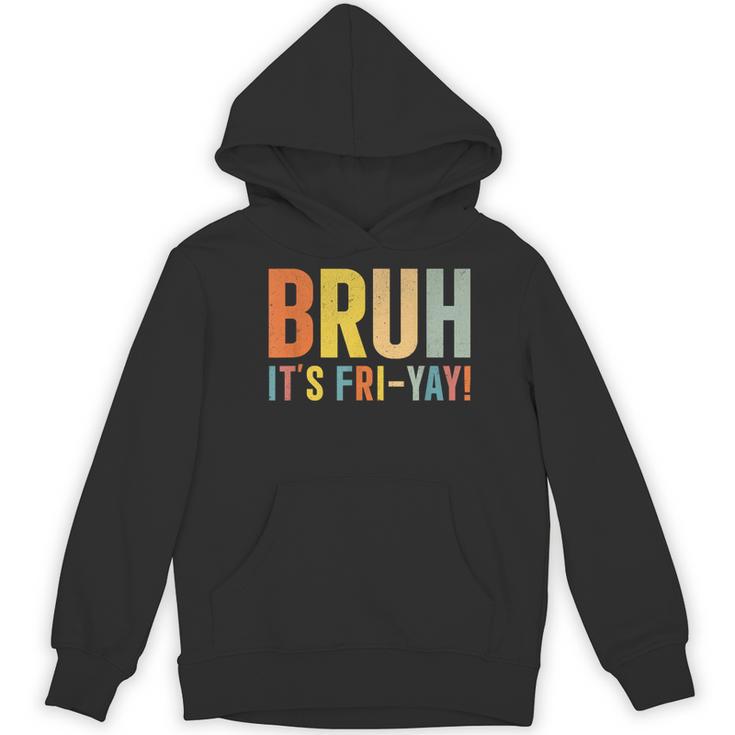 Happy Friyay Teacher Shirt Cute Teacher Fashion Bruh Fri-Yay Women's Hoodie, novelty gifts, funny gifts