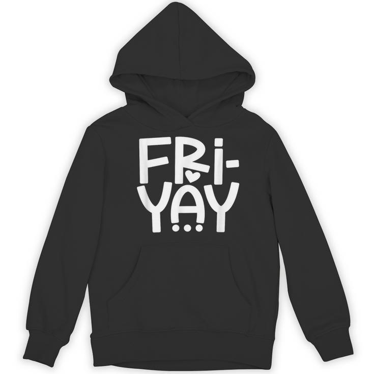 Happy Friyay Teacher Shirt Cute Teacher Fashion Fri-Yay Women's Hoodie, novelty gifts, funny gifts