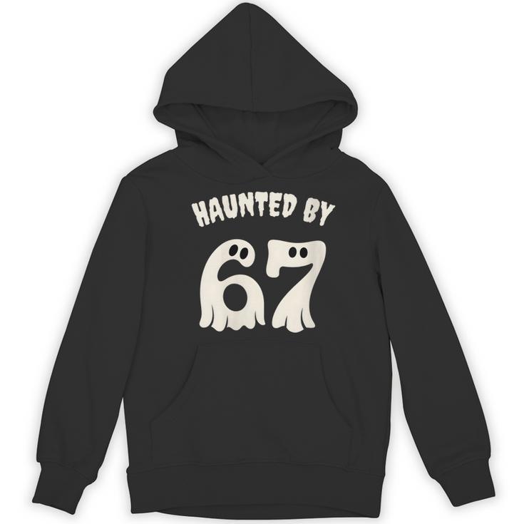 Haunted By 67 Teacher Halloween 6 7 Shirt Women's Hoodie, novelty gifts, funny gifts