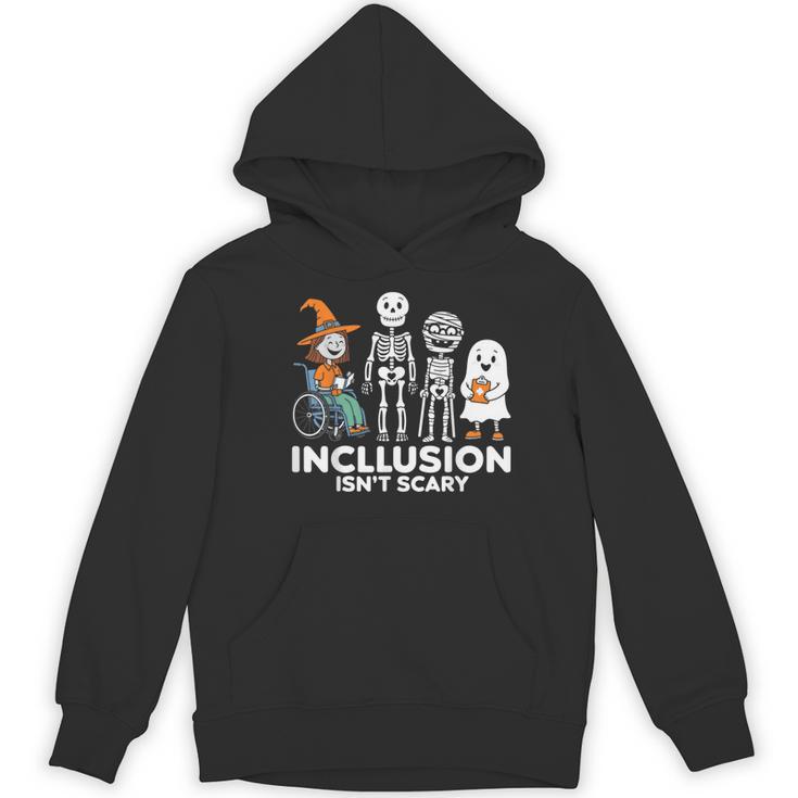 Inclusion Isn't Scary SLP Halloween Costume Sped Teacher Women's Hoodie, novelty gifts, funny gifts Inclusion Isn't Scary SLP Halloween Costume Sped Teacher Women's Hoodie, novelty gifts, funny gifts