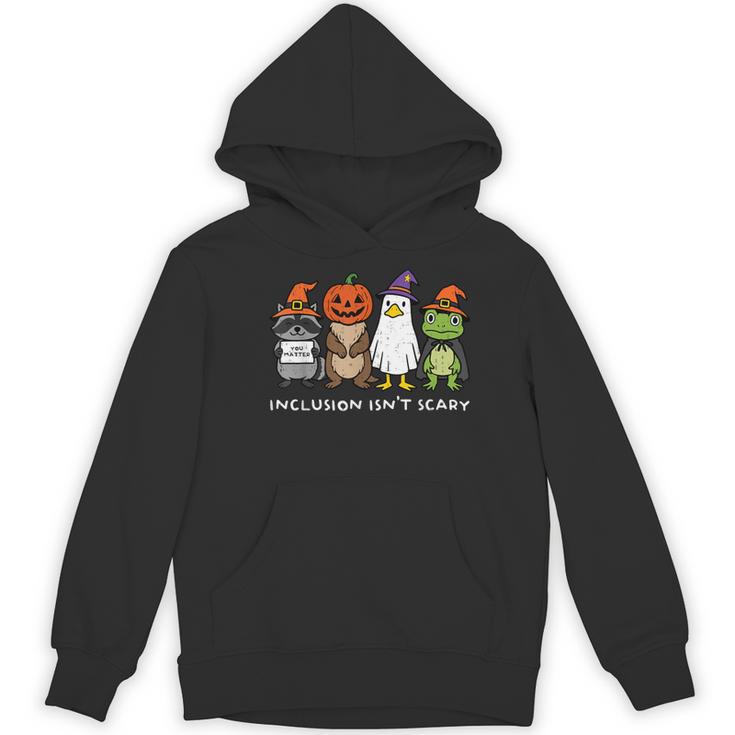Inclusion Isn't Scary SLP Halloween Sped Teacher Animal Women's Hoodie, novelty gifts, funny gifts