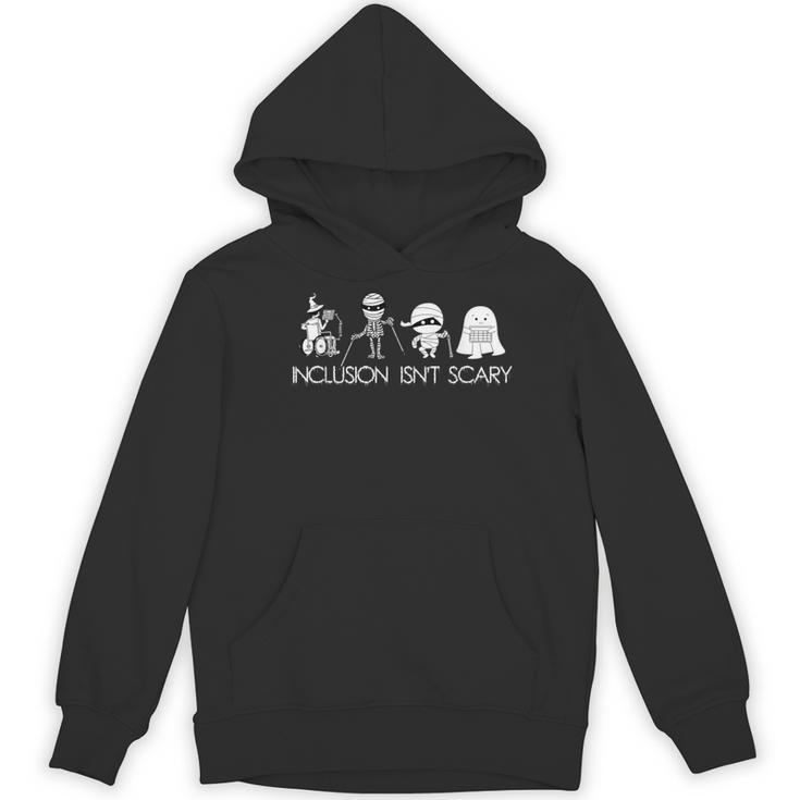Inclusion Isn't Scary Slp Halloween Sped Teacher Ghost Mummy Women's Hoodie, novelty gifts, funny gifts Inclusion Isn't Scary Slp Halloween Sped Teacher Ghost Mummy Women's Hoodie, novelty gifts, funny gifts