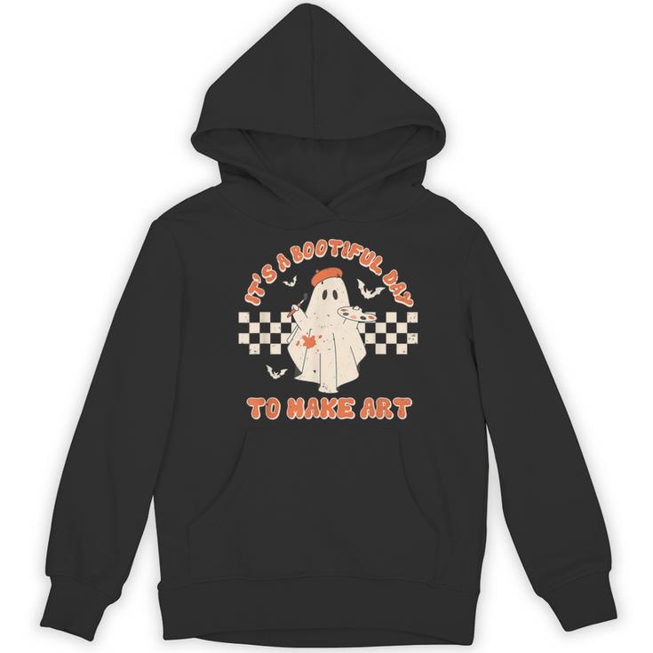 It's A Bootiful Day To Make Art Halloween Art Teacher Women's Hoodie, novelty gifts, funny gifts It's A Bootiful Day To Make Art Halloween Art Teacher Women's Hoodie, novelty gifts, funny gifts