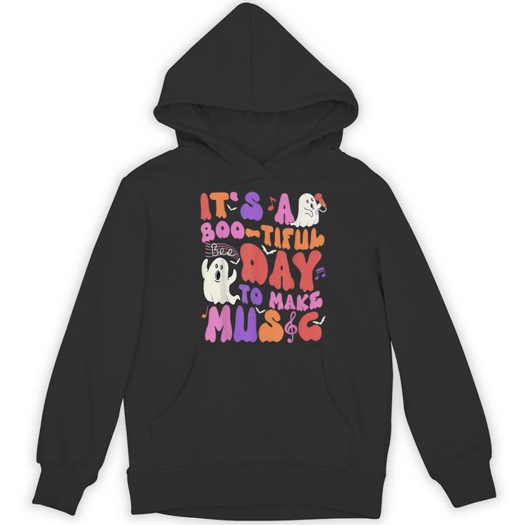 It's a Bootiful Day To Make Music Halloween Music Teacher Women's Hoodie, novelty gifts, funny gifts